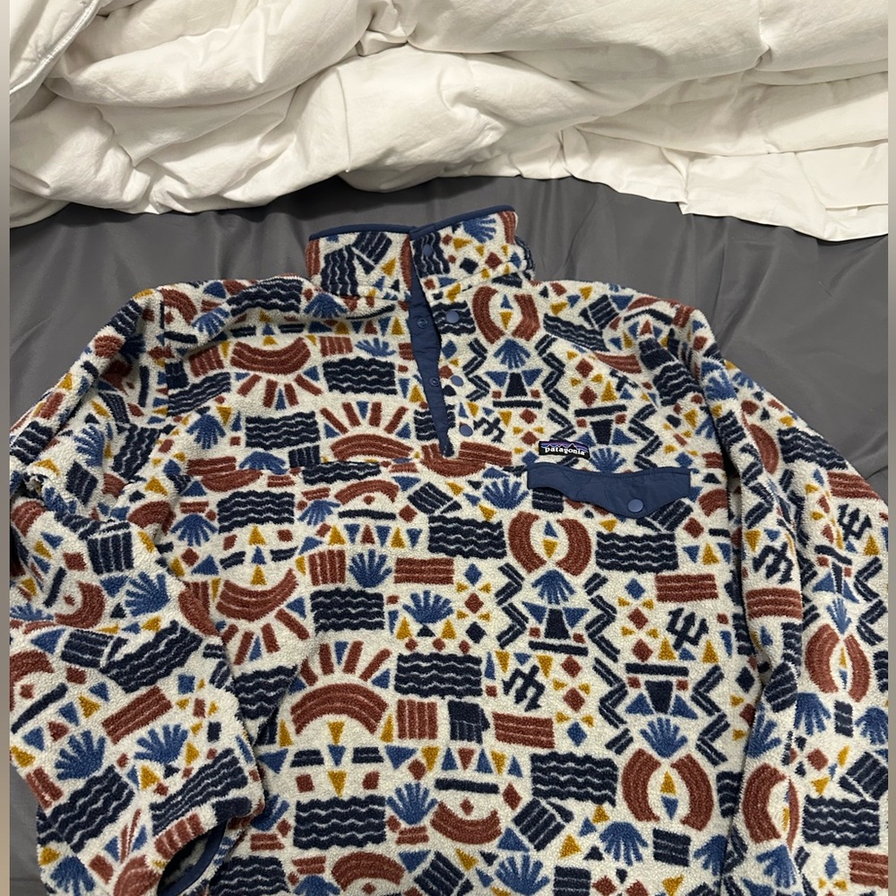 Pat agonia half zip fleece
